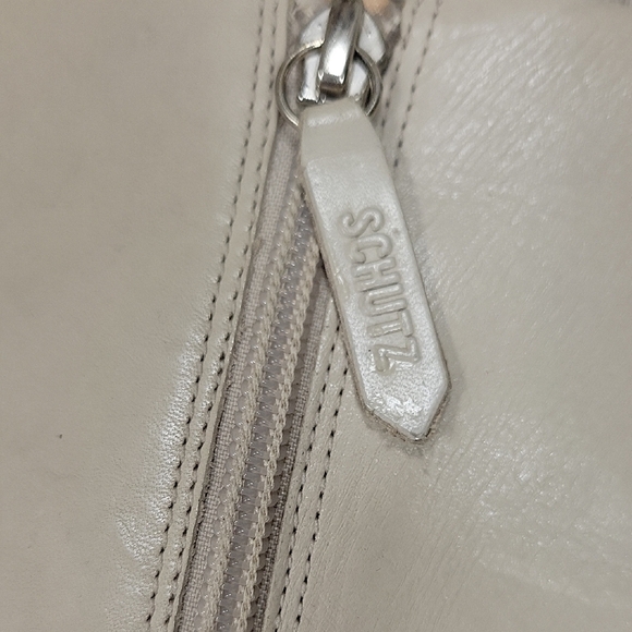 Schutz Size 6 Cream Ankle Boots With Stiletto Heel - Picture 3 of 8